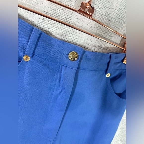 Vintage St John Sport blue high waisted mom pants size 4 - Picture 7 of 13